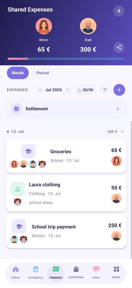 FamilyDock — Finances in one place